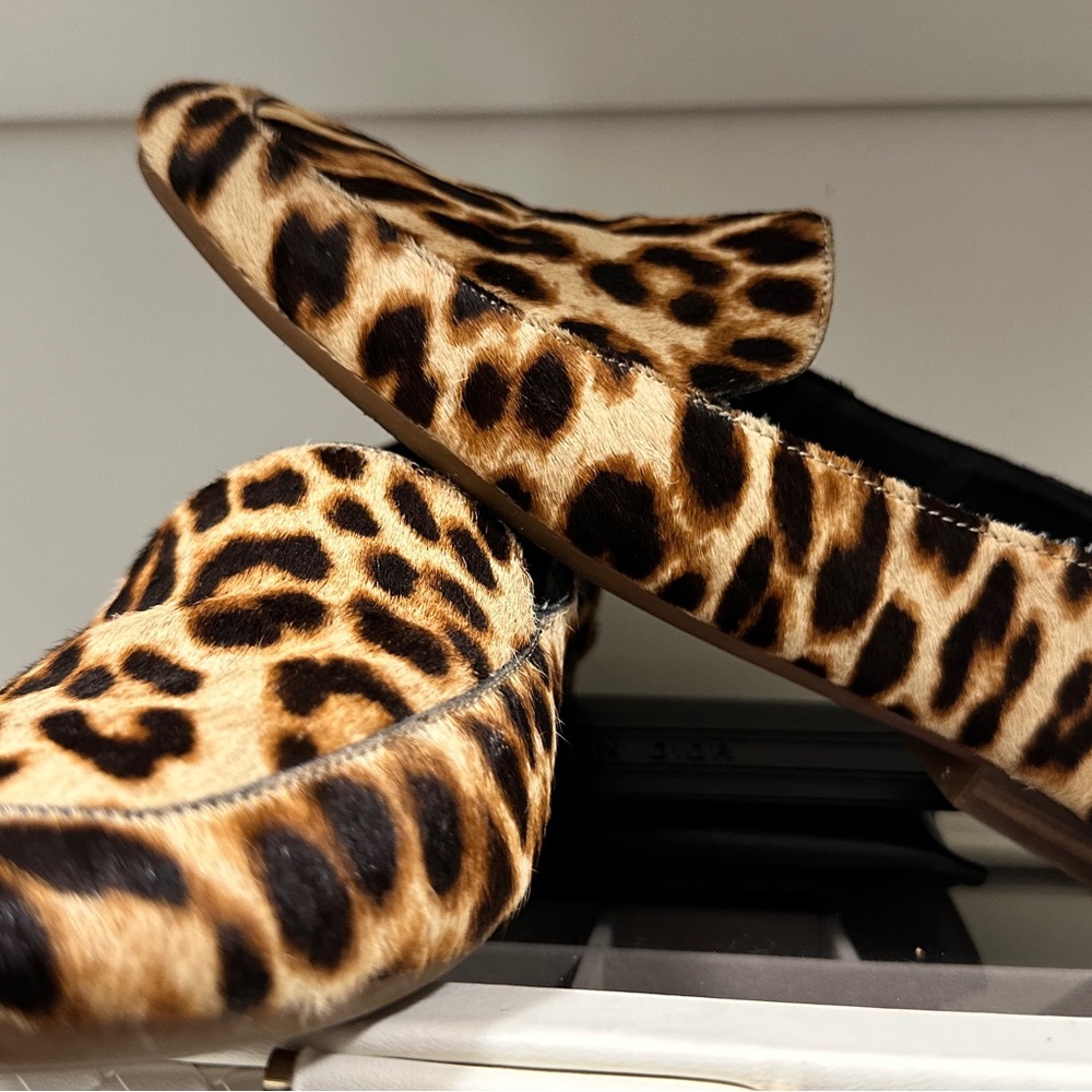 Gianni Bini Leopard  Women's Loafers 8.5